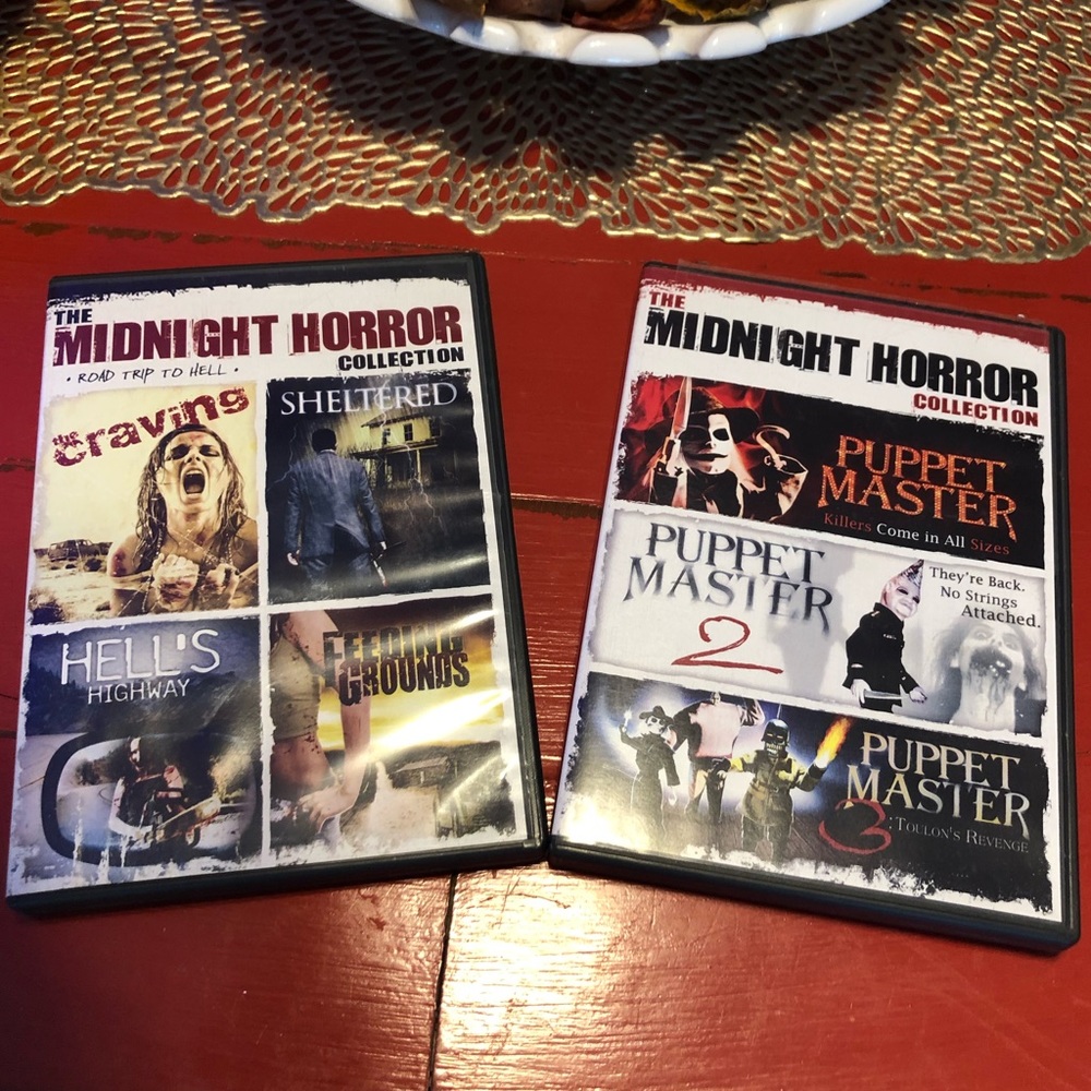 The Midnight Horror Collection Puppet Master DVD Movies